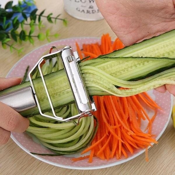 2 in1 Stainless Steel Vegetable Cutter