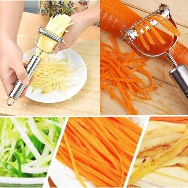 2 in1 Stainless Steel Vegetable Cutter