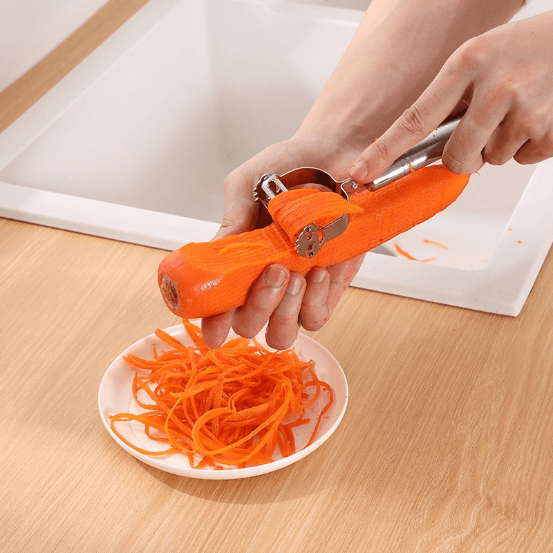 2 in1 Stainless Steel Vegetable Cutter