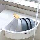 2020 NEW Rotating Corner Sink Drain Shelf