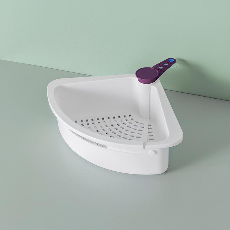 2020 NEW Rotating Corner Sink Drain Shelf