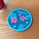 Cartoon silicone coaster
