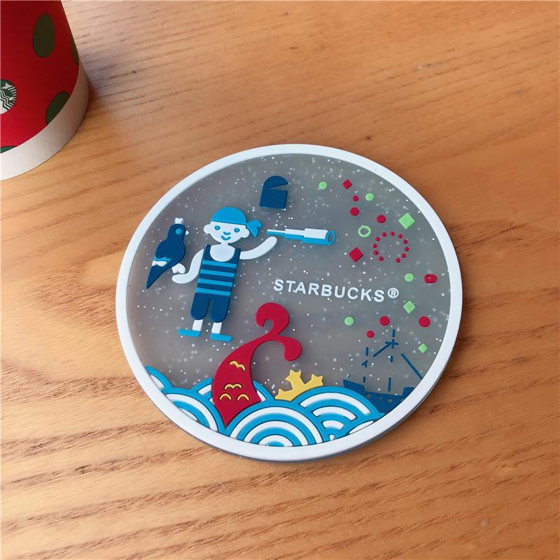 Cartoon silicone coaster