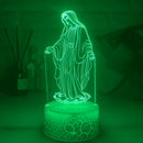 Luminária Led Cristo - Cores Diversificadas