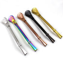 304 Stainless Steel Filter Straws Spoon