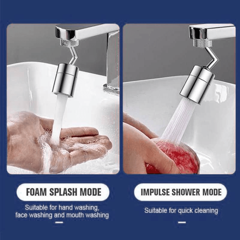 360°  Kitchen Faucet with Splash Water Sprayer