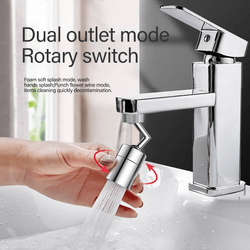 360°  Kitchen Faucet with Splash Water Sprayer