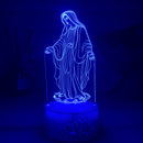 Luminária Led Cristo - Cores Diversificadas