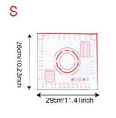 Silicone baking mat