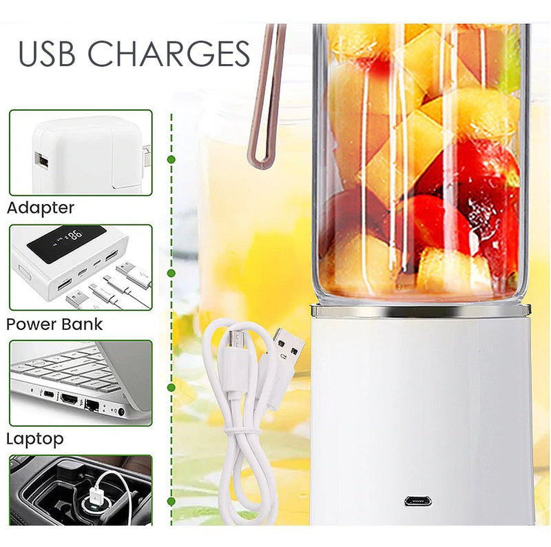 500ml USB Rechargeable Electric Juicer Bottle