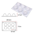 6-Christmas Hat Mousse Silicone Cake Mold