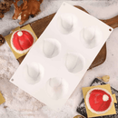 6-Christmas Hat Mousse Silicone Cake Mold
