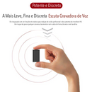 Micro Escuta Profissional Com Ativação Por Voz