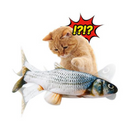 PEGA-O-PEIXE!™ - Brinquedo Interativo Para Gatos Que Se Mexe Sozinho