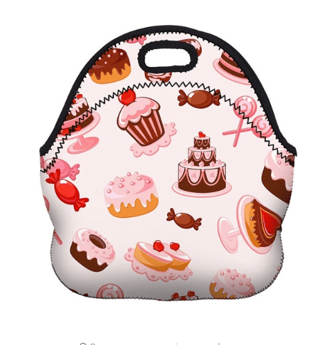 American Models Digital printing lunch box bag