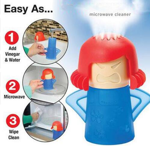 Angry Mama Microwave Cleaner (Set of 2 Pcs)