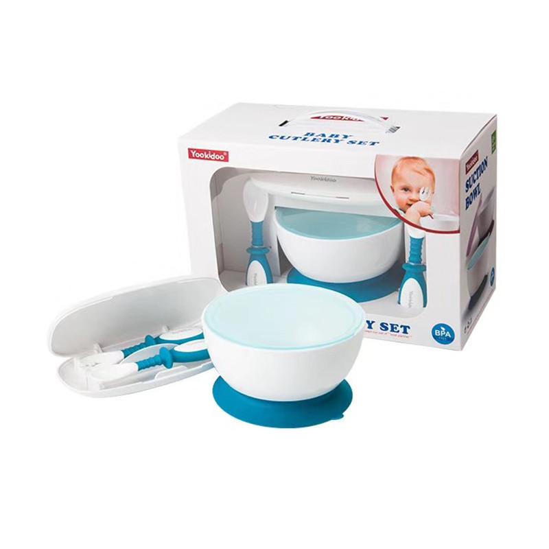 Baby large capacity suction cup bowl