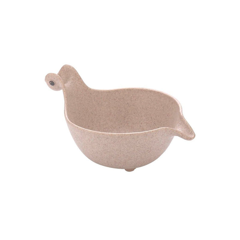 Bamboo Wood Cute Tiny Dinosaur Bowls