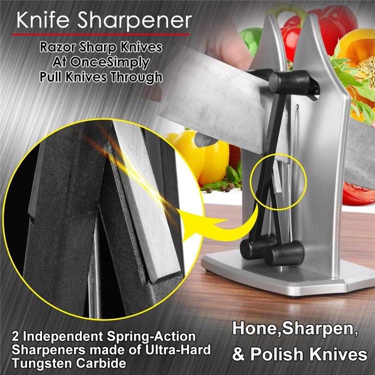 Bavarian Edge Knife Sharpener - 2021 Upgraded Tungsten Carbide