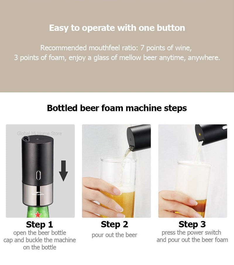 BEER FOAM PORTABLE PUMP