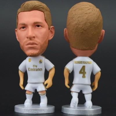 Bonecos em Miniatura de Jogadores Mini Craques Estrelas do Futebol Neymar Messi Ronaldo Salah Brinquedo / Presente