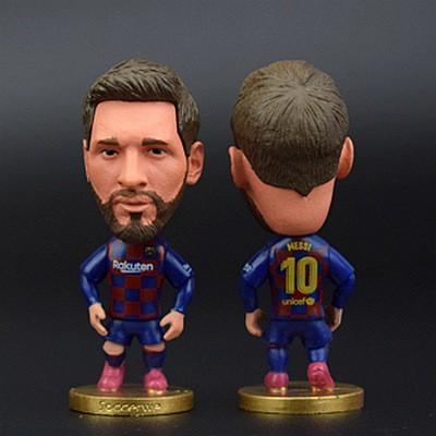 Bonecos em Miniatura de Jogadores Mini Craques Estrelas do Futebol Neymar Messi Ronaldo Salah Brinquedo / Presente