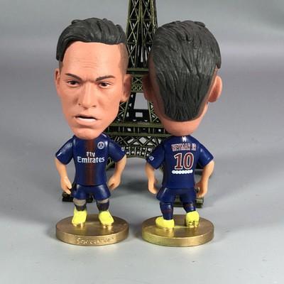 Bonecos em Miniatura de Jogadores Mini Craques Estrelas do Futebol Neymar Messi Ronaldo Salah Brinquedo / Presente