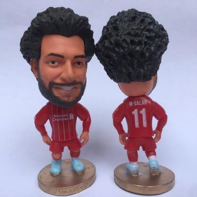 Bonecos em Miniatura de Jogadores Mini Craques Estrelas do Futebol Neymar Messi Ronaldo Salah Brinquedo / Presente