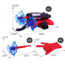 Luva Lança Teia Homem Aranha Kit Brinquedo