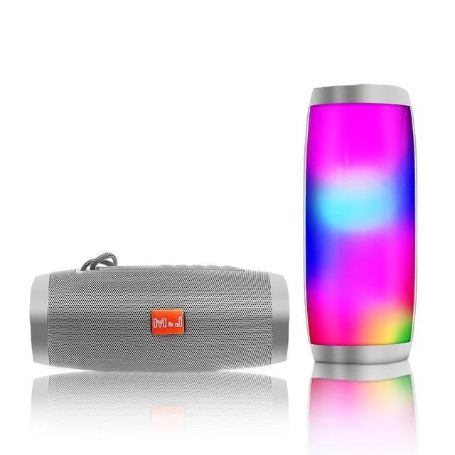 Caixa de Som Wireless Led Bluetooth M&J Melody & Journey Portátil