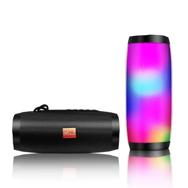 Caixa de Som Wireless Led Bluetooth M&J Melody & Journey Portátil