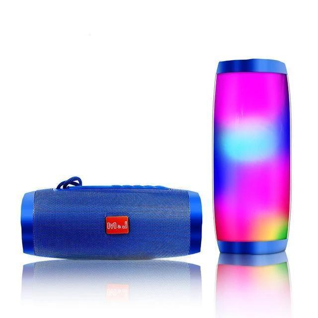 Caixa de Som Wireless Led Bluetooth M&J Melody & Journey Portátil