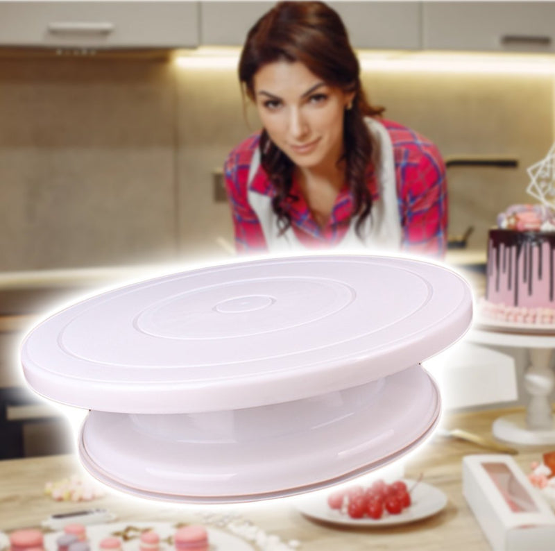 Cake Plate Turntable Rotating