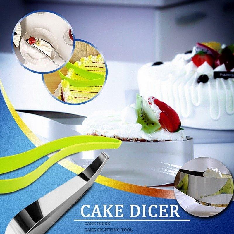 CAKE SLICER - CLEANLY CUT YOUR CAKE INTO PERFECT SLICES