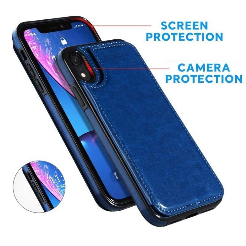 Capa de Couro Iphone Safecard G2pro