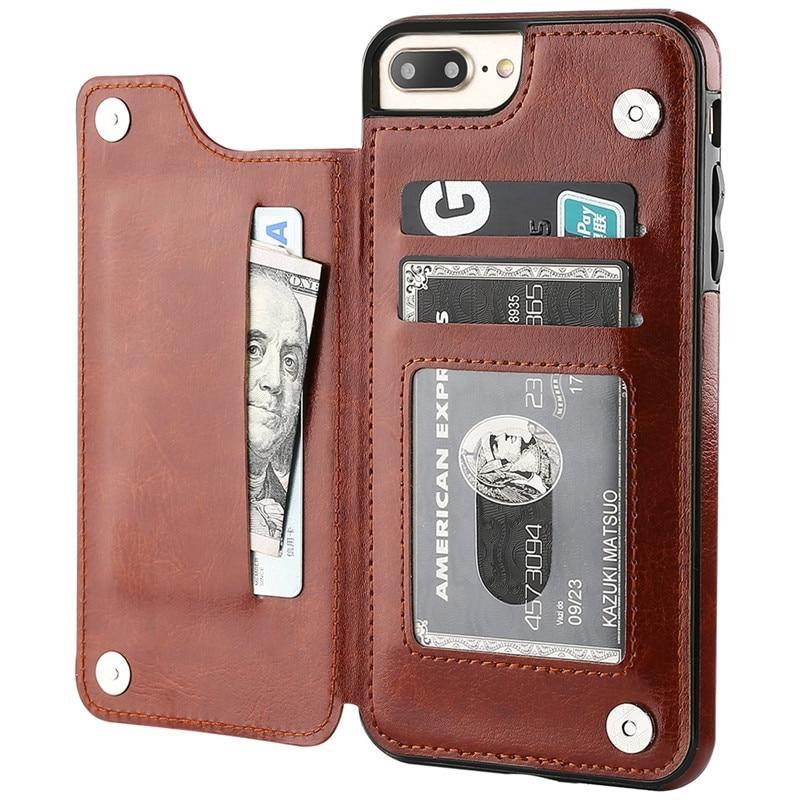 Capa de Couro Iphone Safecard G2pro