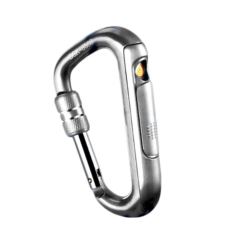 Carabiner cigarette lighter