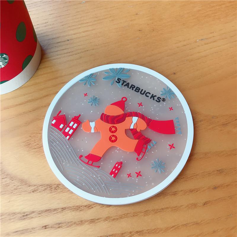 Cartoon silicone coaster