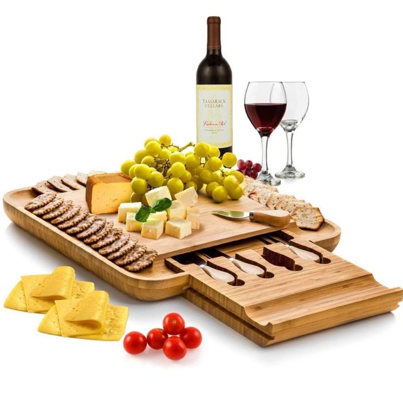 Cheese Cutting Board  & Elegant Serving Tray