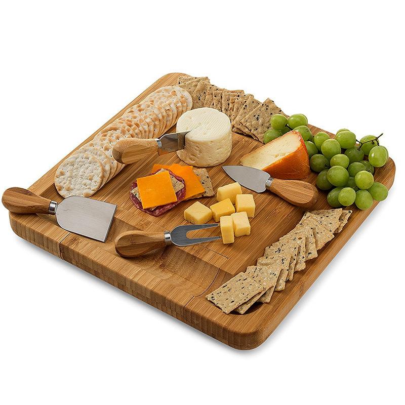 Cheese Cutting Board  & Elegant Serving Tray