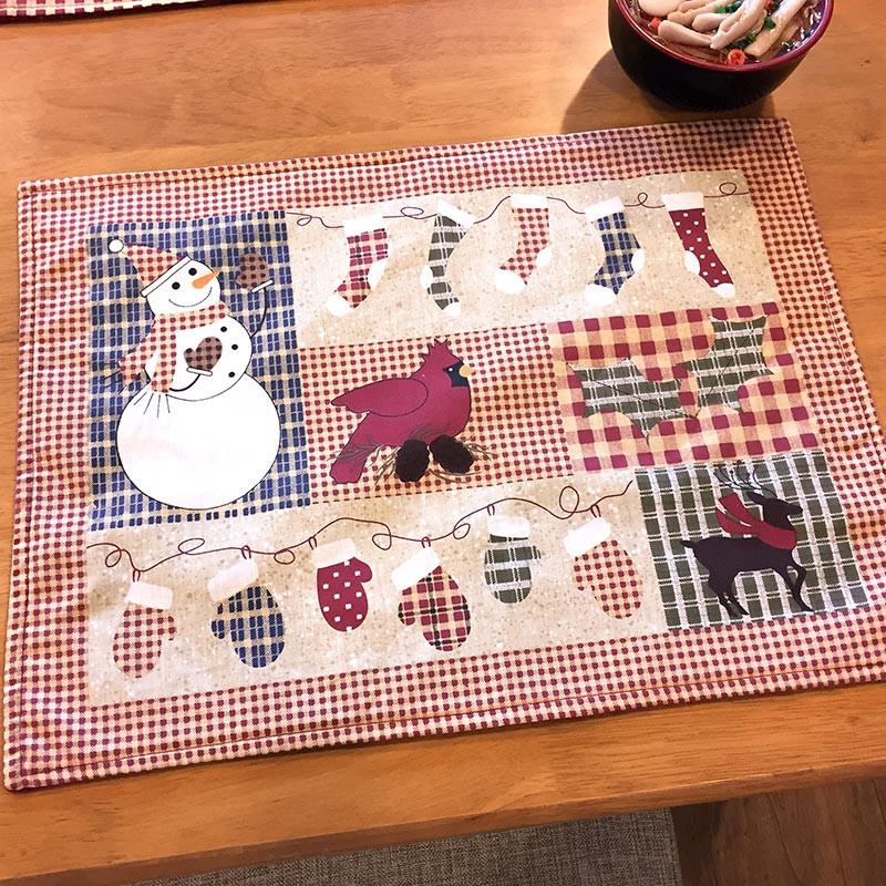 Christmas Decoration Placemat