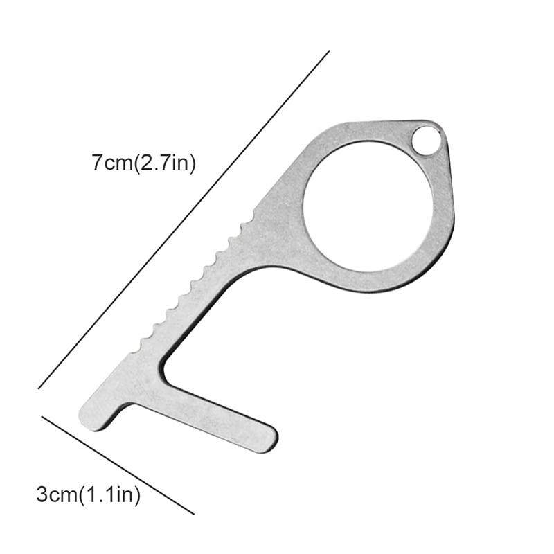 CleanKey - Antimicrobial Brass Hand Tool