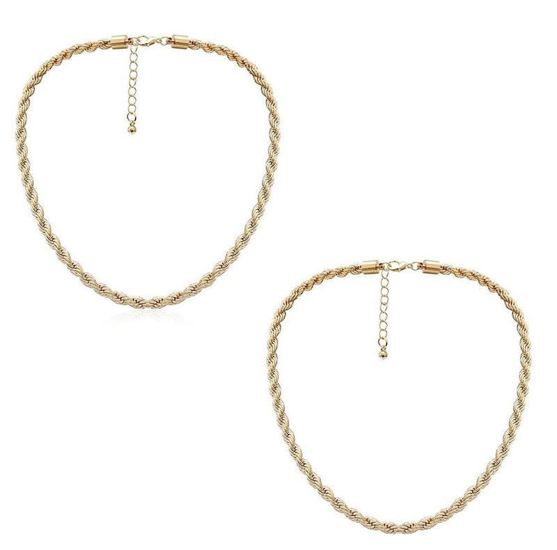 Colar Feminino Cuban Dourado