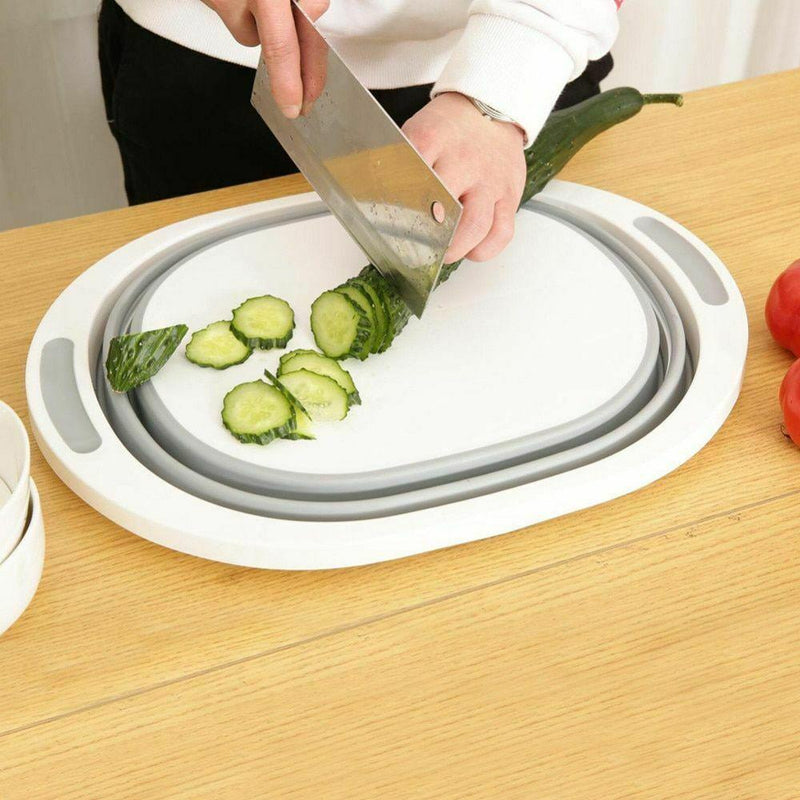 Collapsible Dish Tub & Cutting Board