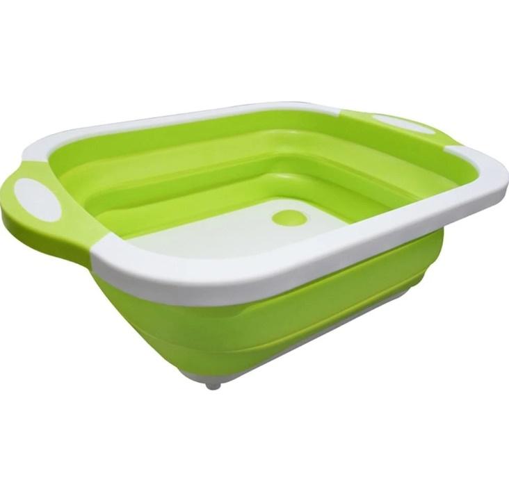 Collapsible Dish Tub & Cutting Board