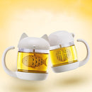Creative Cat Tea Infuser Mug