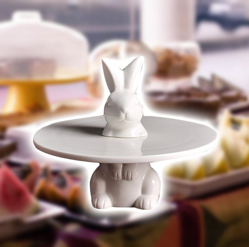 Cute rabbit high cake pan