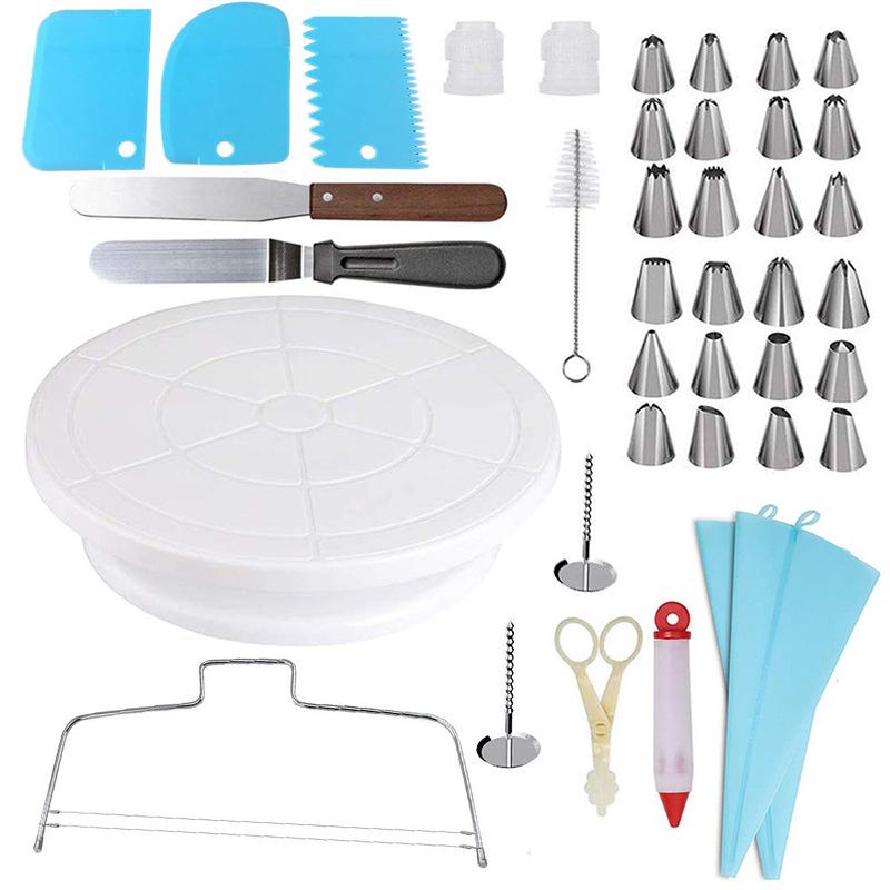 Cake Decorating Turntable Set