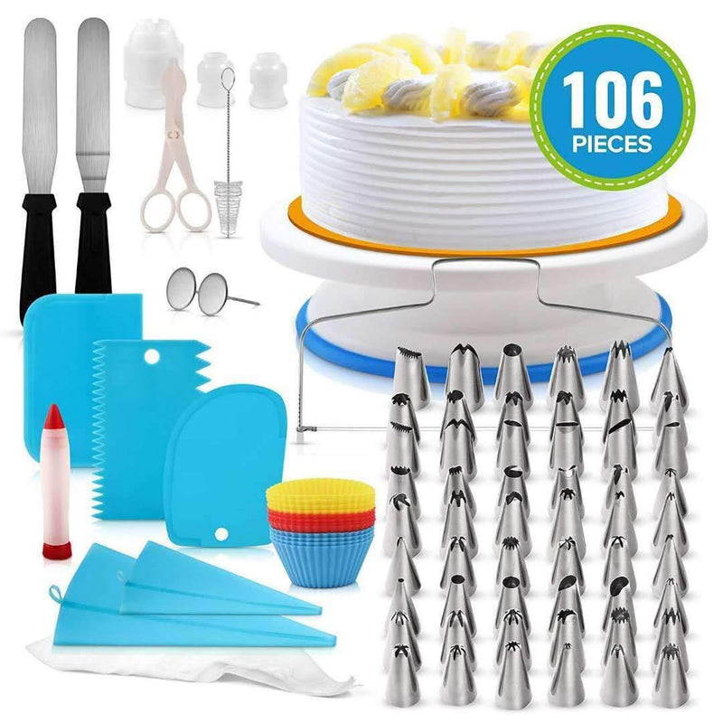 Cake Decorating Turntable Set