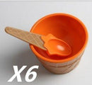 Double Layer Cute Ice Cream Bowl